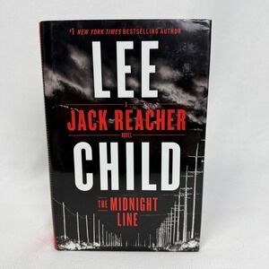 The Midnight Line by Lee Child‎ Jack Reacher Novel Hardcover Book